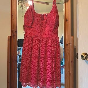 Francesca’s Pink Dress